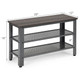 3-Tier Industrial Shoe Rack Bench with Storage Shelves product
