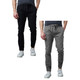 Men's Slim-Fit Cotton Twill Jogger Pants (2-Pack) product