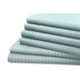 6-Piece Dobby Stripe Microfiber Sheet Set by Hotel New York® product