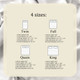 6-Piece Stripe Microfiber Sheet Set product