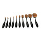 Laromni Oval Makeup Brush Set (10-Pieces) product