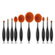 Laromni Oval Makeup Brush Set (10-Pieces) product