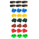 Kids' 18-Piece Ninja Tree/Rock Climbing Wall Holds with Ratchet Straps product