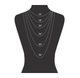 Solid 925 Sterling Silver 2.5mm Italy Diamond-Cut Rope Chain product