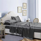 Bibb Home® Silky Satin 4-Piece Sheet Sets product