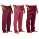 Men's Soft 100% Cotton Flannel Plaid Lounge Pajama Pants (3-Pack) product