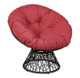 Rattan Ergonomic Swivel Papasan Chair product