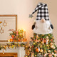 Gnome Christmas Tree Topper Decoration (2-Pack) product