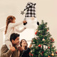 Gnome Christmas Tree Topper Decoration (2-Pack) product