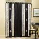 Donna Sharp® Fleur-de-Lis Scrolls/Tan Shower Curtain, 68149 product