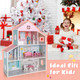 Kids' 3-Tier Toddler Doll House with Furniture product
