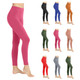 Ladies High Waisted Solid Seamless Leggings (3-Pack) product