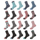 Women's Fuzzy Cozy Warm High Rise Winter Crew Socks (5- or 10-Pair) product