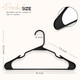 Plastic Clothes Hangers by Lux Decor Collection™, 50 ct. product