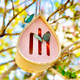 Handmade Wooden Pollinating Houses for Bees, Butterflies, and Birds product