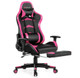 Reclining Massage Gaming Chair with Footrest product
