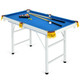 Kids 47'' Folding Billiard Table Pool Game with Cues and Chalk  product
