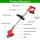 LakeForest® Electric Cordless Grass Trimmer product