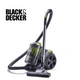 BLACK+DECKER® Bagless Multi-Cyclonic Canister Vacuum, BDXCAV217G product