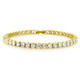 18K Gold Plated Cubic Zirconia Classic Tennis Bracelet product