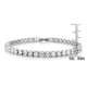 18K Gold Plated Cubic Zirconia Classic Tennis Bracelet product