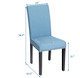 Fabric Dining Chairs with Nailhead Trim (Set of 4) product