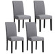 Fabric Dining Chairs with Nailhead Trim (Set of 4) product