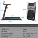 SuperFit™ Folding Compact Treadmill with APP Control & BT Speaker product
