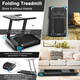 SuperFit™ Folding Compact Treadmill with APP Control & BT Speaker product