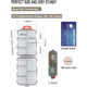 Travel Pill Organizer Moisture-Proof Box with Grids (3-Pack) product