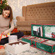 Christmas Gift Wrapping Paper Storage Container product