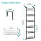 NewHome™ 6-Tier Over-the-Door Pantry Organizer Rack product