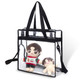 Stadium Approved Clear Tote Bag with Straps product