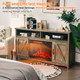 25-Inch Electric Freestanding & Recessed Fireplace with Remote product