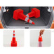 28-Inch PVC Fluorescent Reflective Traffic Cone (10-Pack) product