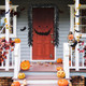 9-Foot Pre-Lit Halloween Garland with 50 Purple LED Lights product