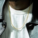14K Yellow Gold Plated 925 Sterling Silver 2mm Bead Chain product