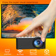 2023 Home Micro Portable Mini Projector Hd Home Wireless Small Mobile Phone Projection product