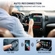 Android Auto Wireless Adapter for OEM Factory Wired Android Auto Cars Plug & Play Easy Setup AA Wireless Android Auto Dongle for Android Phones Converts Wired Android Auto to Wireless product