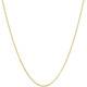 .925 Sterling Silver 18K Gold-Plated Italian-Made Octagon Mirror Snake Chain product