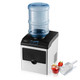 2-in-1 Stainless Steel Countertop Ice Maker with Water Dispenser product