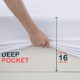 Premium Soft 16-Inch Deep Pocket Fitted Sheet product