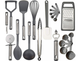 Hannah Kitchen 23-Piece Grey Kitchen Utensil Set product