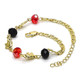 14K Gold Filled Azabache Elephant Mariner Bracelet product