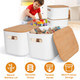 NewHome™ Storage Bin with Bamboo Lid (2-Pack) product