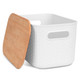 NewHome™ Storage Bin with Bamboo Lid (2-Pack) product