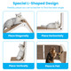 iMounTEK® L-Shaped Cat Scratcher Bed product