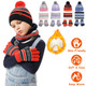 N'Polar™ Kids' Knitted Hat, Scarf, and Gloves product
