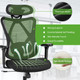 Goplus Ergonomic High Back Mesh Office Chair with Adjustable Lumbar Support product