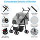 iMounTEK® 4-Wheel Foldable Pet Stroller product